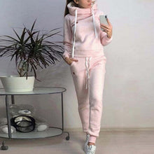 Load image into Gallery viewer, 2019 New Autumn Winter Women Tracksuit Female Two Piece Sets Long Sleeve Pullover Jackets And Pants  Warm Outfits Suit